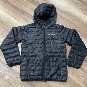 Columbia boys size Medium lightweight winter coat black